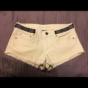 American Eagle size 6 stretch denim shorts